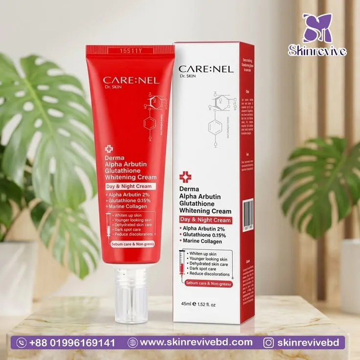Care:nel Derma Alpha Arbutin Glutathione Whitening Cream- 45ml