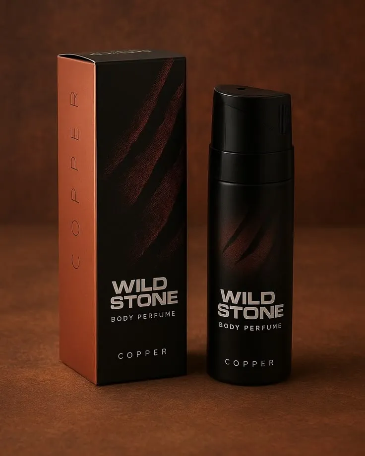 Wild Stone Copper Body Perfume For Men- 120ml