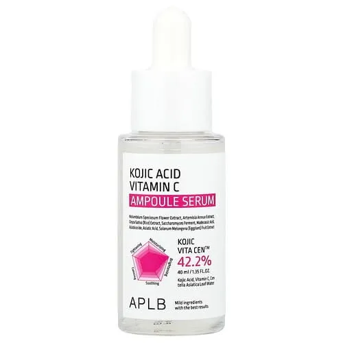 APLB 42.2% Kojic Acid Vitamin C Ampoule Serum 40ml