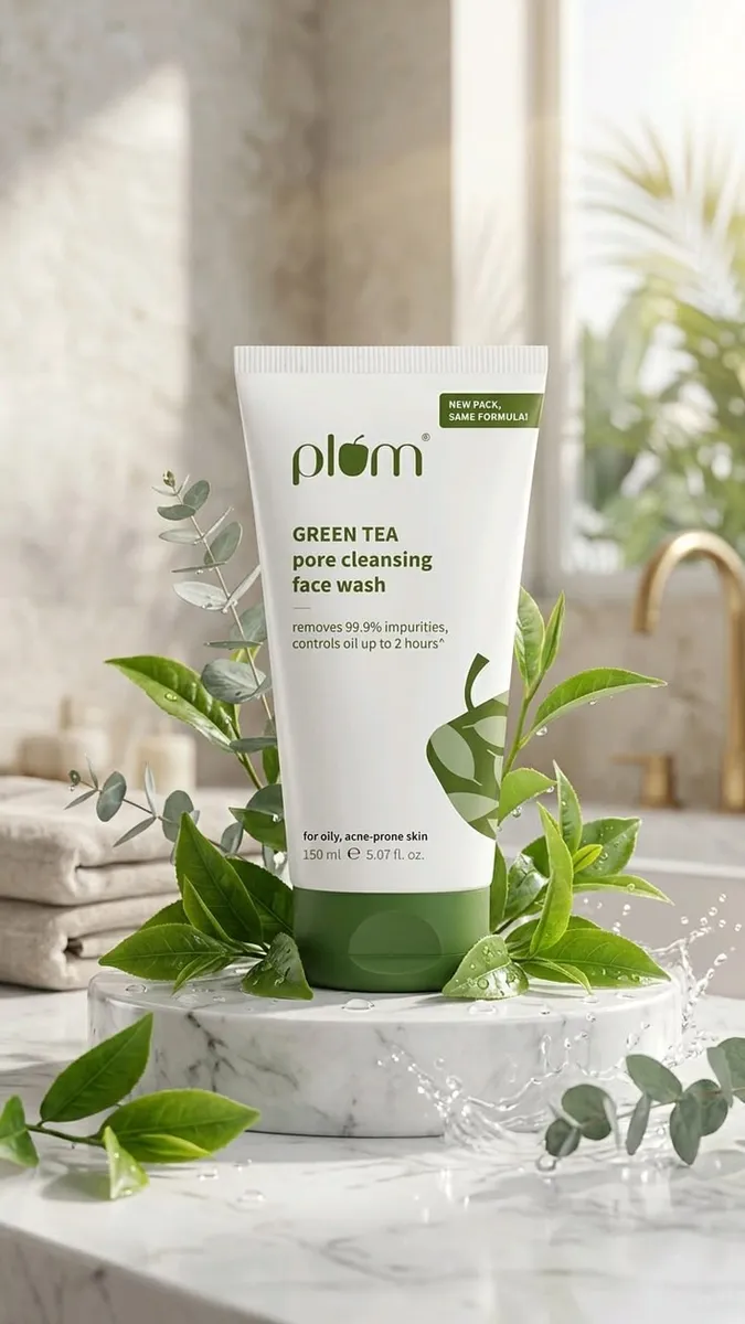 Plum Green Tea Pore Cleansing Face Wash- 100ml