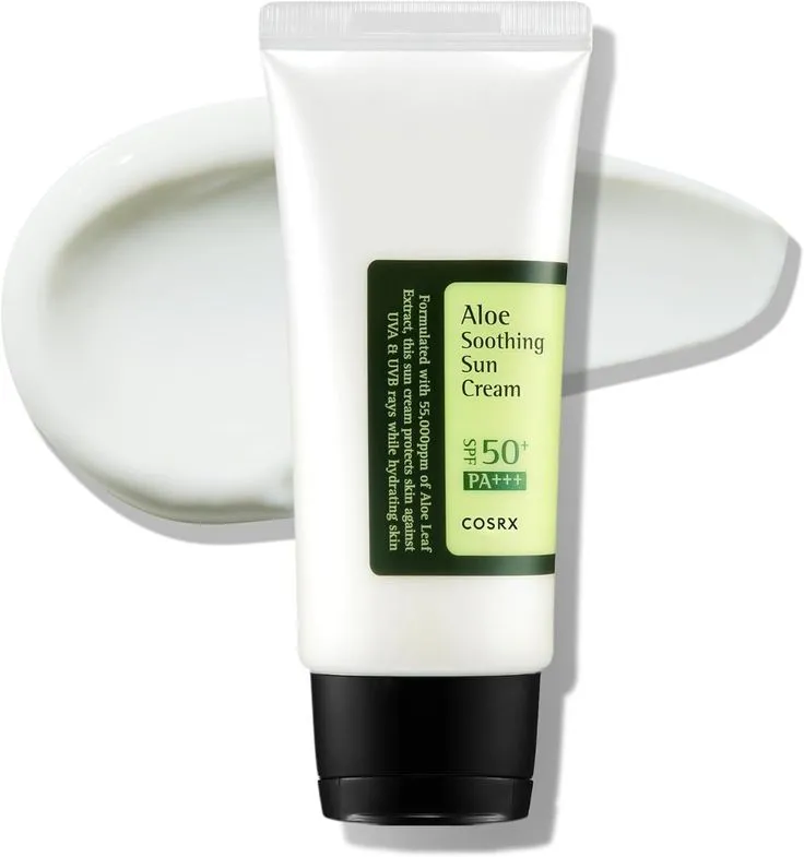 cosrx aloe soothing sun cream spf 50+ pa+++ 50ml