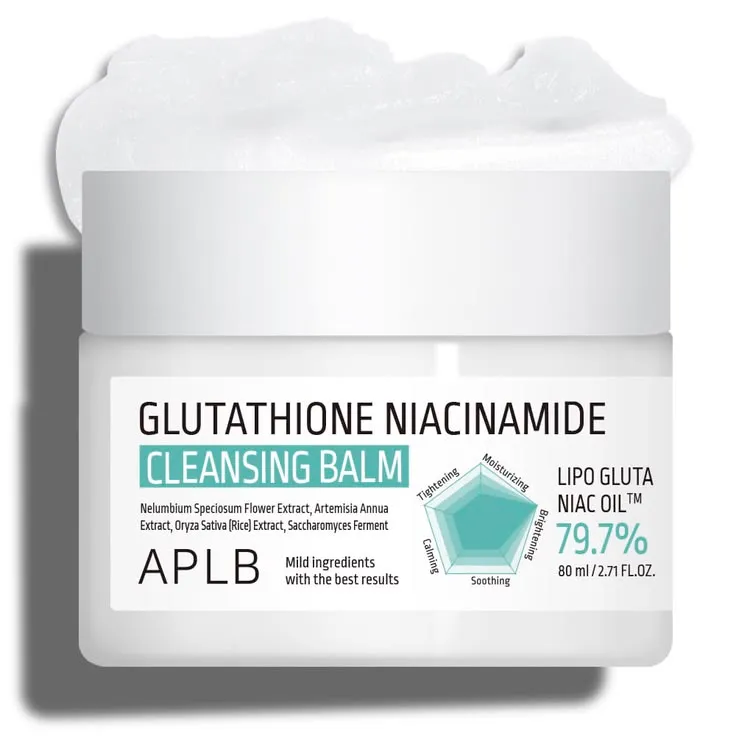 APLB Glutathione Niacinamide 68.6% Cleansing Balm 80ml
