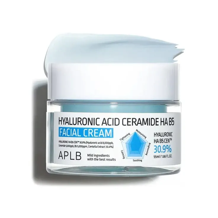 APLB 30.9% Hyaluronic Acid Ceramide HA B5 Facial Cream 55ml