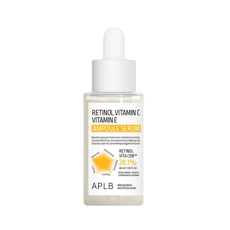 APLB Retinol Vitamin C Vitamin E Ampoule Serum- 40ml