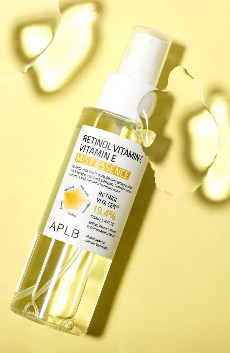 APLB Retinol 19.4%  Vitamin C Vitamin E Mist Essence 105ml