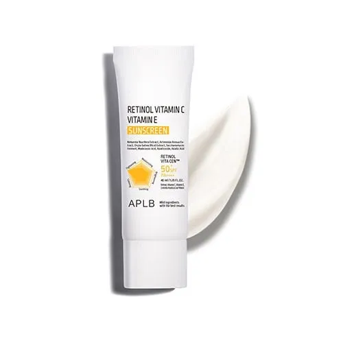 APLB Retinol Vitamin C Vitamin E Sunscreen SPF 50+ PA++++ 40ml