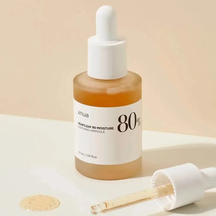 ANUA Heartleaf 80% Soothing Ampoule 30ml