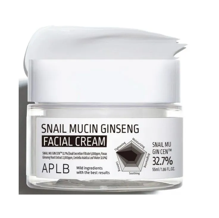 APLB 32.7% Snail Mucin Ginseng Facial Cream 55ml