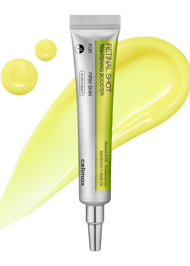 Celimax The Vita-A Retinal Shot Tightening Booster with 0.1% Retinal, Matrixyl & Niacinamide for Wrinkles & Glow, 15ml Size: 15 ml