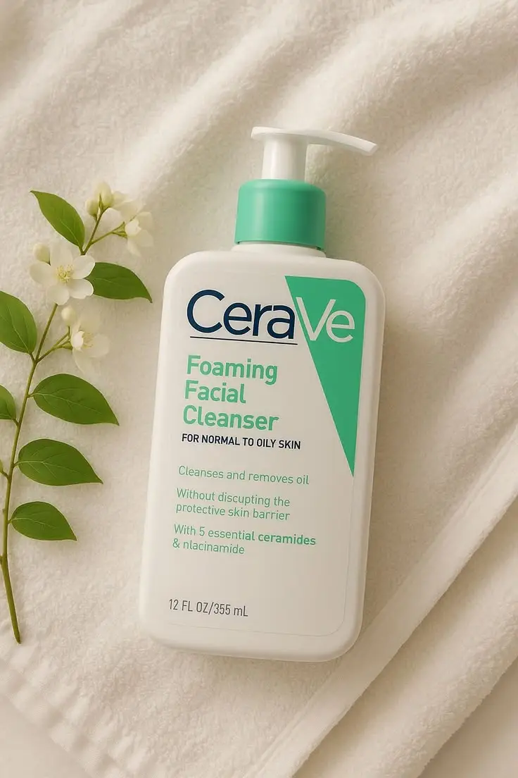 CeraVe Foaming Cleanser For Normal to Oily Skin 8 FL OZ/236 ml