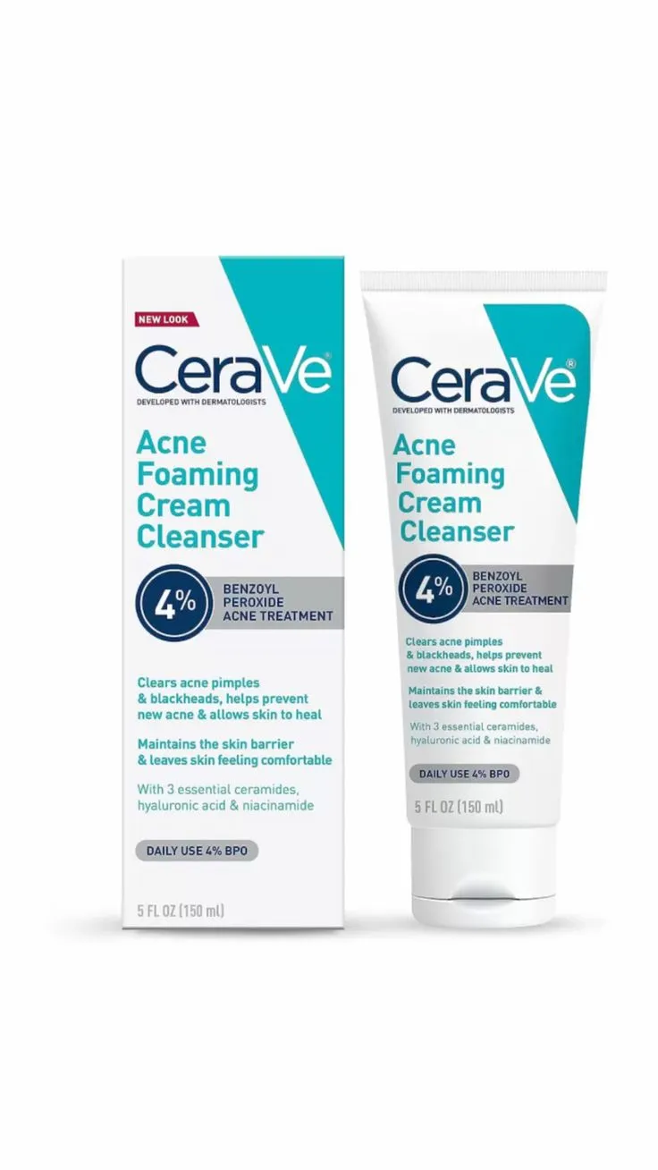CeraVe Acne Foaming Cream Cleanser Size: 150ml