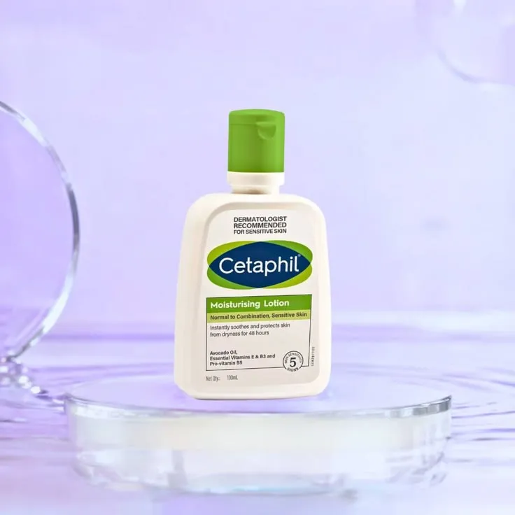 Cetaphil Moisturising Lotion for Normal to Combination, Sensitive Skin- 100ml