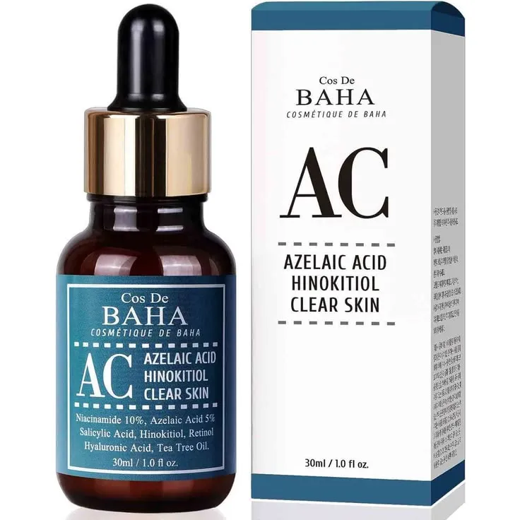 Cos De BAHA AC Serum (Azelaic Acid Hinokitiol Clear Skin)- 30ml