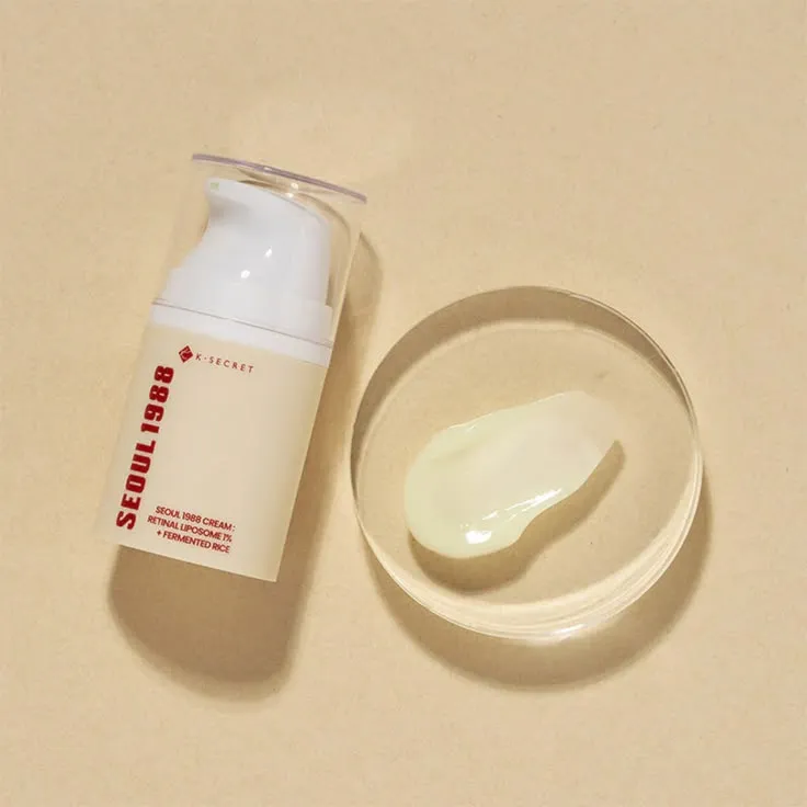 KSECRETSEOUL 1988 Cream : Retinal Liposome 1% + Fermented Rice 50ml Size: 50 ml