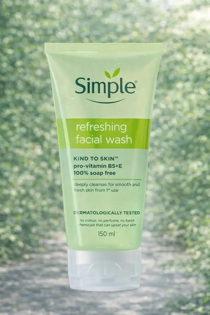 Simple Kind To Skin Refreshing Facial Wash- 150ml
