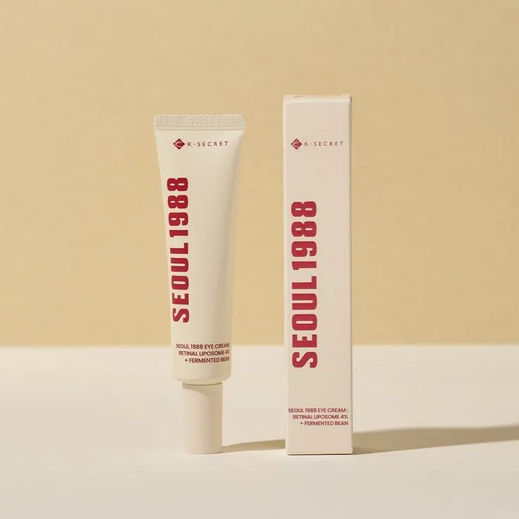 KSECRET SEOUL 1988 Eye Cream : Retinal Liposome 4% + Fermented Bean 30ml Size: 30 ml