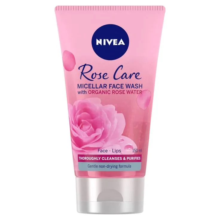 NIVEA Rose Care Micellar Face Wash with Organic Rose Water 150ml