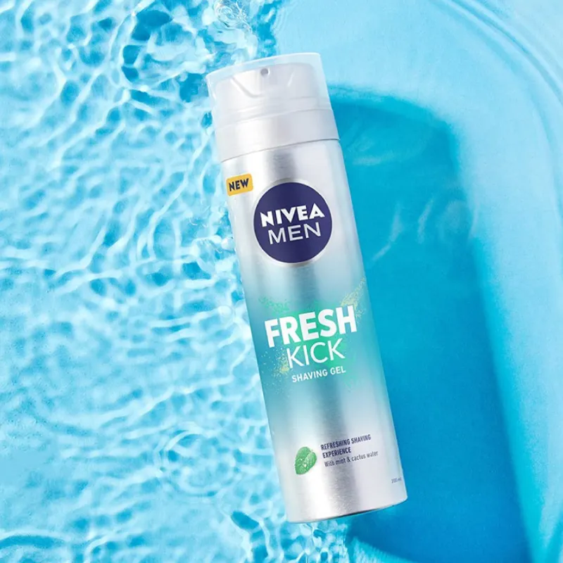 NIVEA Men Shaving Foam Fresh Kick 200ml