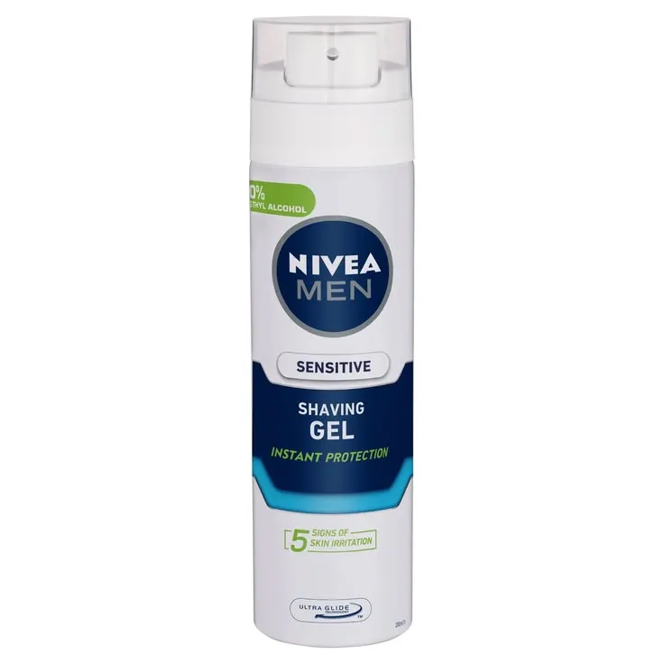 Nivea Men Sensitive Shaving Gel- 200ml