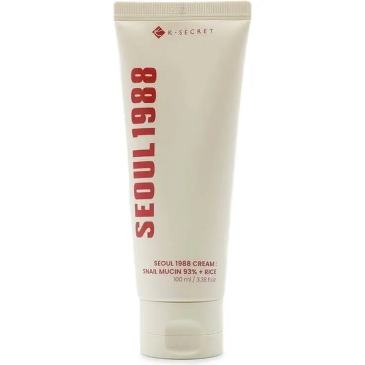 KSECRETSEOUL 1988 Cream : Snail Mucin 93% + Rice 100ml Size: 100 ml