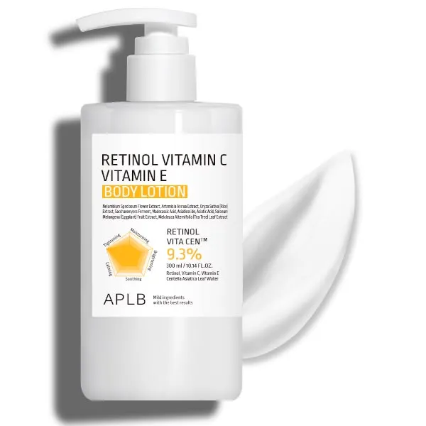 APLB 9.3% Retinol Vitamin C Vitamin E Body Lotion 300ml
