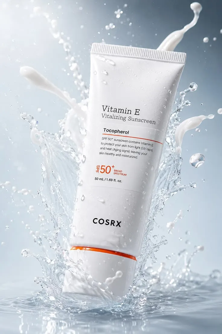 COSRX Vitamin E Vitalizing Sunscreen Broad Spectrum SPF 50+ 50ml