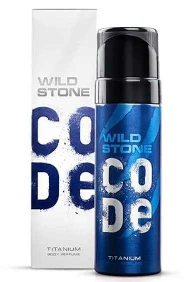 Wild Stone CODE Titanium Body Perfume For Men- 120ml