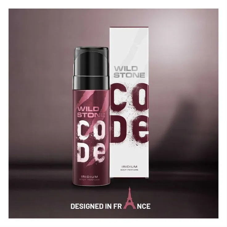 Wild Stone CODE Iridium Body Perfume For Men- 120ml