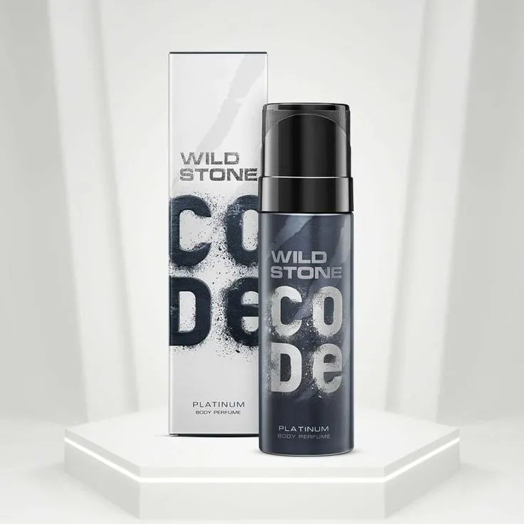 Wild Stone CODE Platinum Body Perfume For Men- 120ml