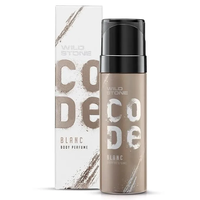 Wild Stone CODE Blanc Body Perfume For Men- 120ml