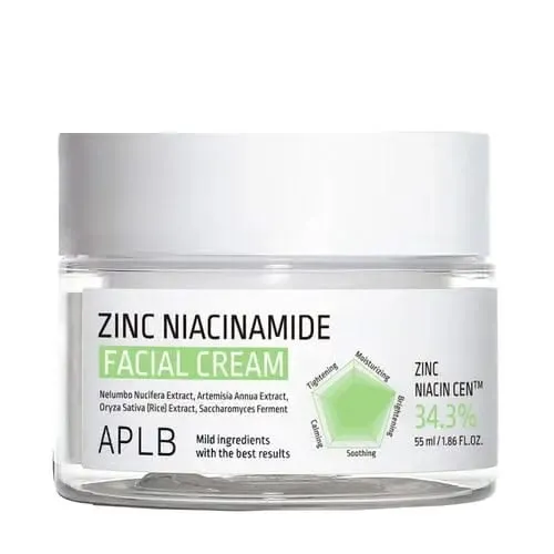 APLB 34.3% Zinc Niacinamide Facial Cream 55ml