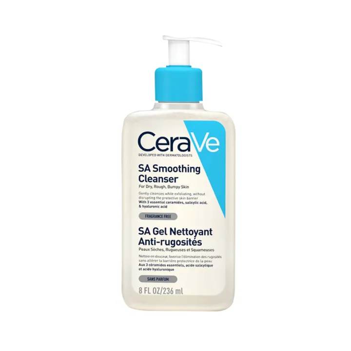 CeraVe SA Smoothing Cleanser 236Ml Size: 236 ml