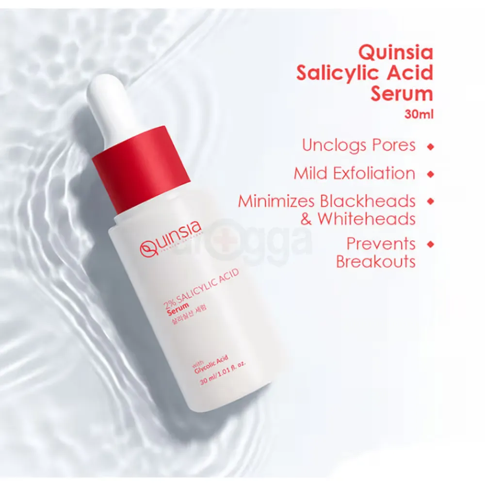 Quinsia 2% Salicylic Acid Serum Size: 30 ml