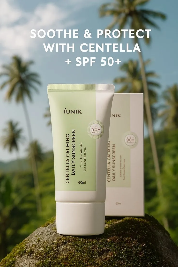 Iunik Centella Calming Daily Sunscreen SPF 50+ PA++++ 60ml