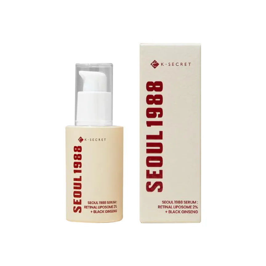 KSECRETSEOUL 1988 Serum : Retinal Liposome 2% + Black Ginseng 30ml Size: 30 ml