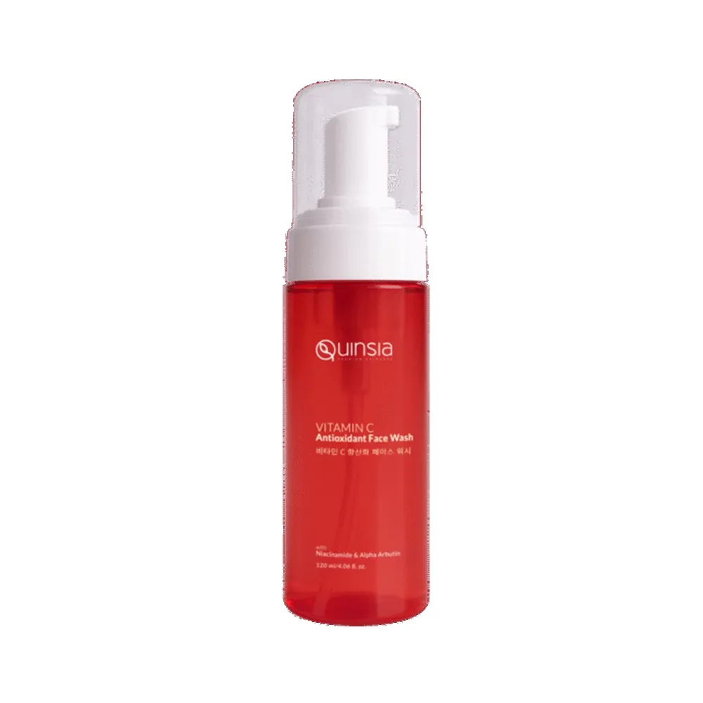 Quinsia Vitamin C Antioxidant Face Wash Size: 120 ml