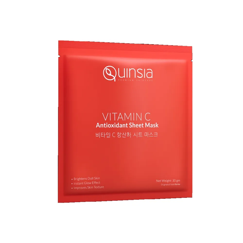 Quinsia Vitamin C Sheet Mask Size: 30 ml