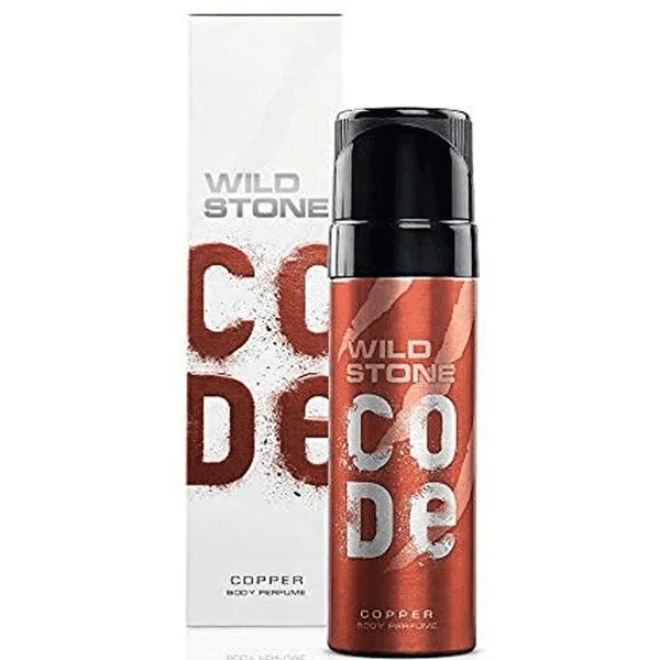 Wild Stone CODE Copper Body Perfume For Men- 120ml
